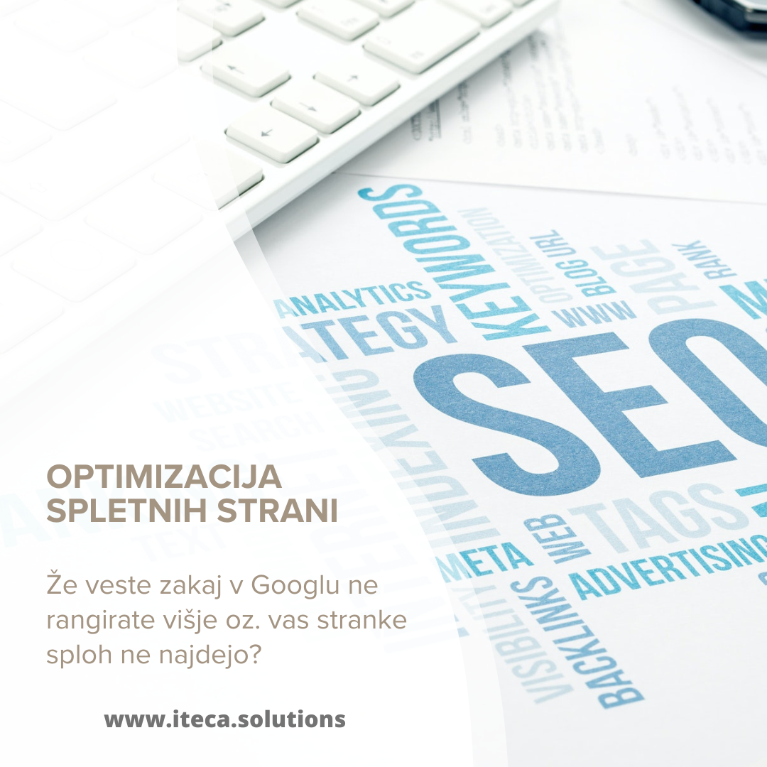SEO optimizacija spletnih strani: Ključ do uspeha na spletu